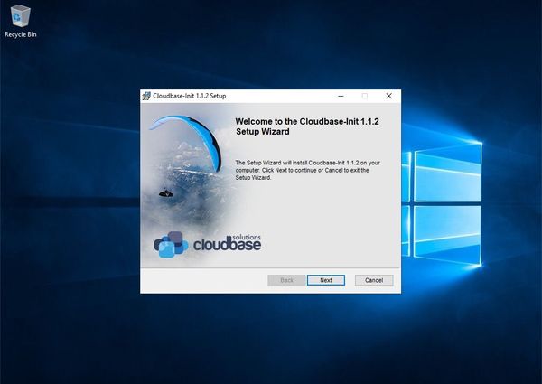 Installing Cloudbase-Init on Windows for vRA Customisation